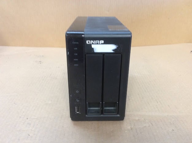 QNAP TS-219P II Network Attached Storage Device