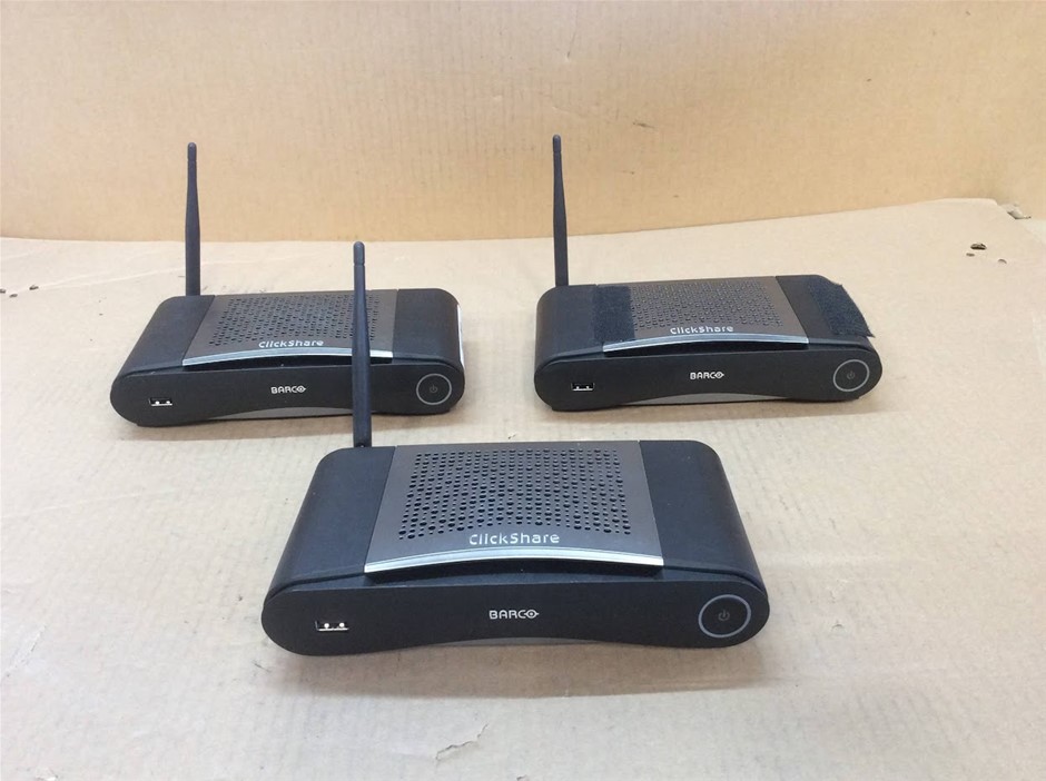Barco ClickShare CSE-200 Wireless Presentation System (Lot of 3)