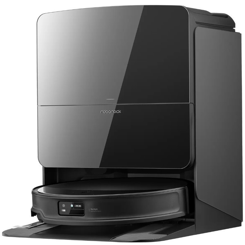 ROBOROCK Saros 10R Robotic Vacuum Cleaner RR-S10R52-03-BLK Black. NB: Used.