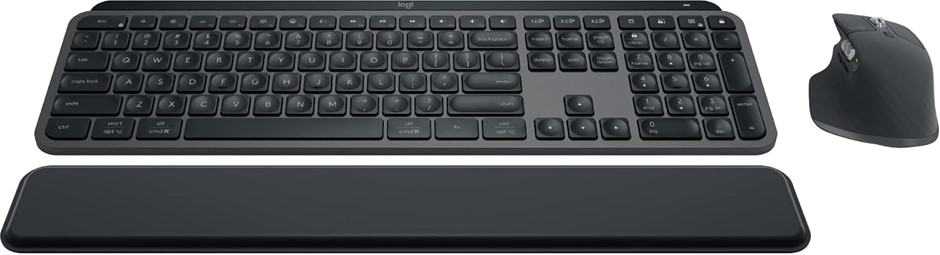 LOGITECH MX Keys S Combo - Performance Wireless Keyboard and Mouse with Pal
