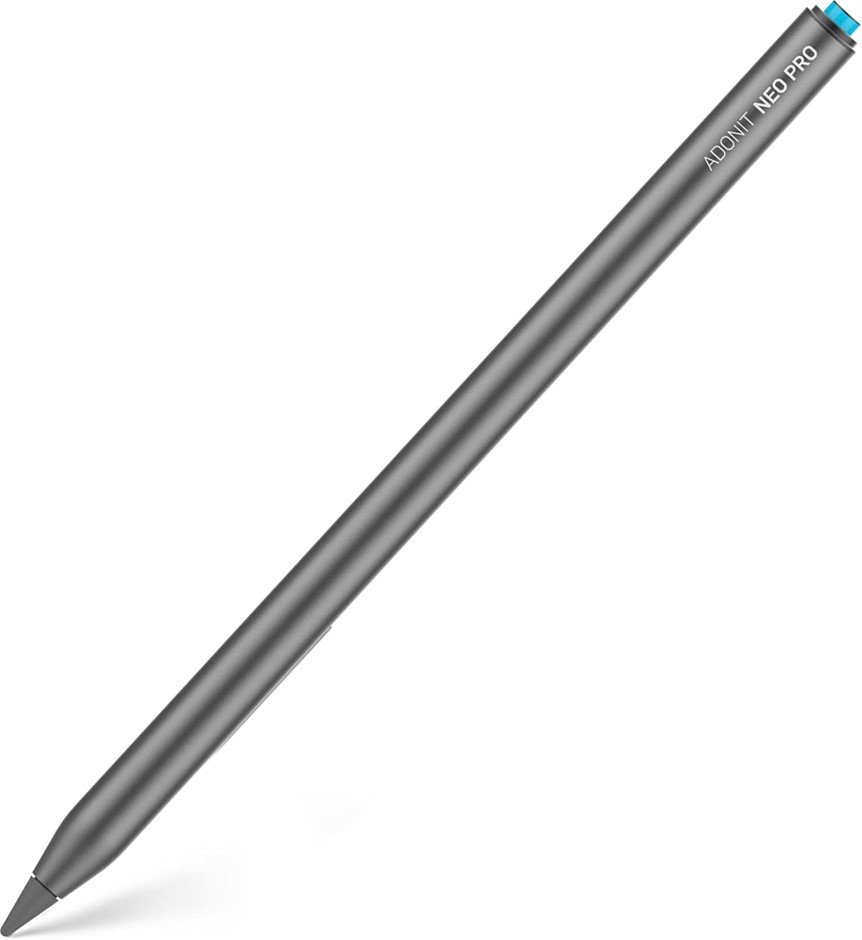 adonit Neo Pro, Wireless Charging Stylus Pen for iPad, Digital Pencil with