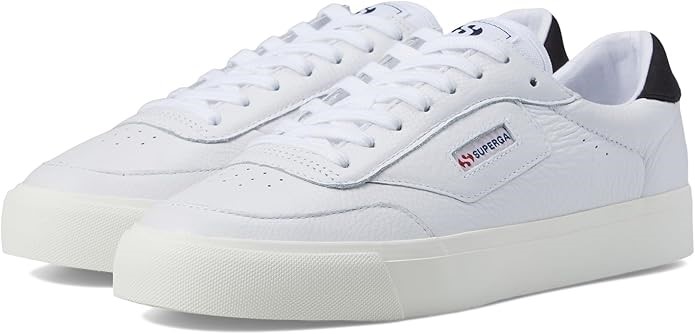 SUPERGA Unisex 3843 Court Sneaker, EU39/US M6.5W8, White Black Favorio, S21