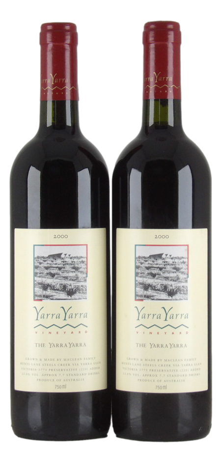 Yarra Yarra The Yarra Yarra 2000 (2x 750mL), VIC