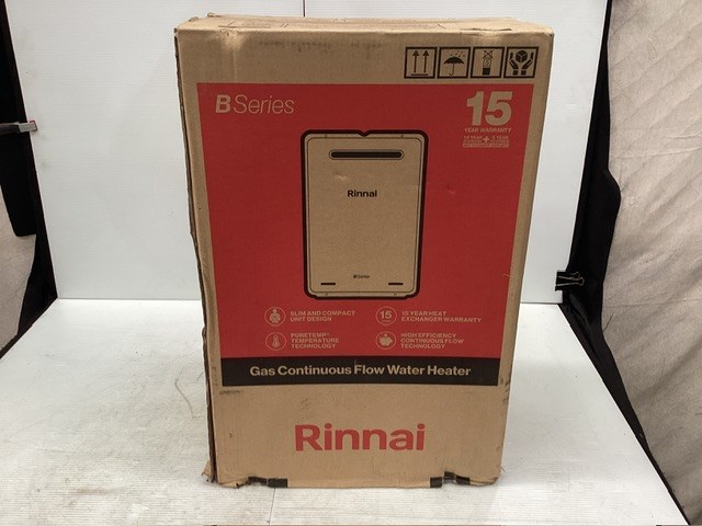 <p>Rinnai B Series Gas Hot Water Heater </p>
