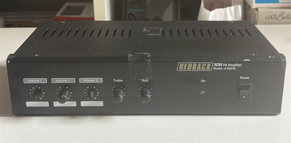 REDBACK 30W 3 Input 100V PA Amplifier