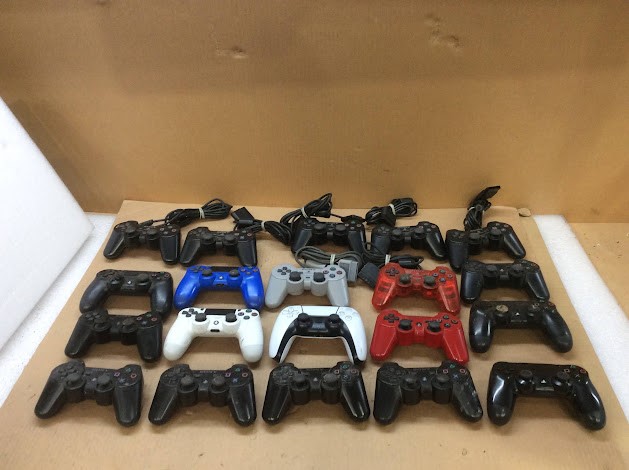 Sony Mixed Brand and Model Game Controllers (Lot of 20)