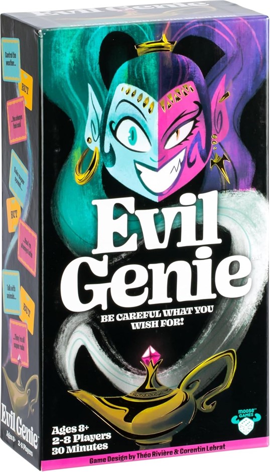 3 X EVIL GENIE Party Card Game