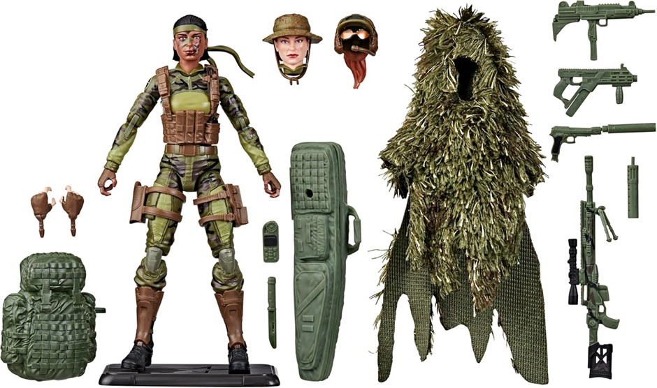 G.I. JOE Classified Series 60th Anniversary Action Marine - Sniper, Collect