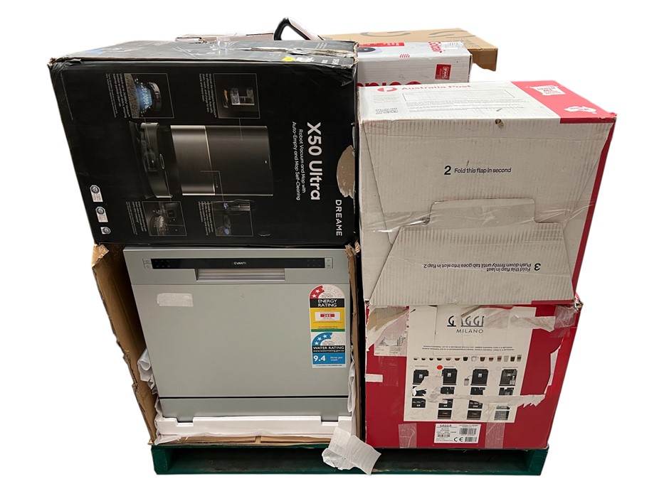 18 x Returned Assorted Kitchen and Home Appliances, comprising:
<li> Total