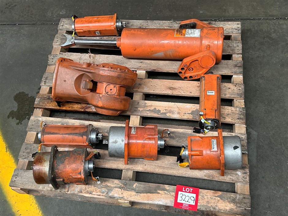 Pallet of Assorted ABB Robot Spare Parts