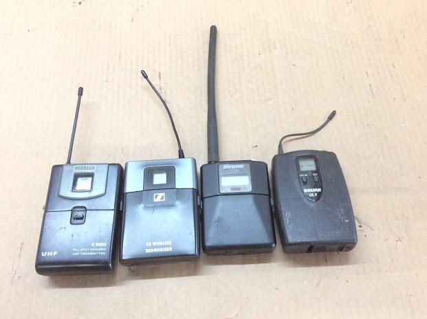 Redback C 8893 UHF Transmitter&Sennheiser SK-XSW/Shure ULXD1/Shure ULX