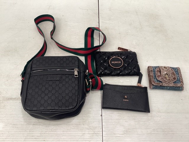 Gucci Satchel Bag And Mimco/Guess Purses