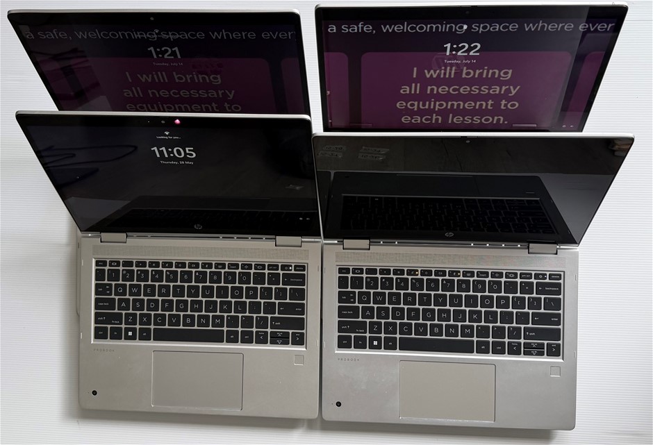 HP Pro x360 435 G10 Laptops - For Parts (Lot of 4)