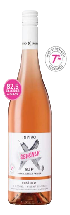 Invivo X Sevenly By SJP Rose 2021 (6x 750mL), Aus.