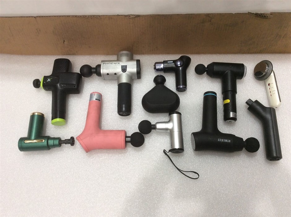 Mix Brand Mix Model Massage Guns And Electric Massagers (Lot of 11)