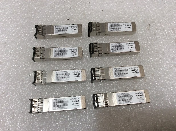 Oracle Avago AFBR-703SDDZ-SN1 SFP+ Transceiver Module (Lot of 8)