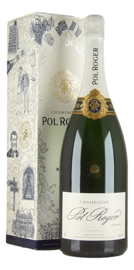 Pol Roger Reserve Champagne NV (1x 1.5L)