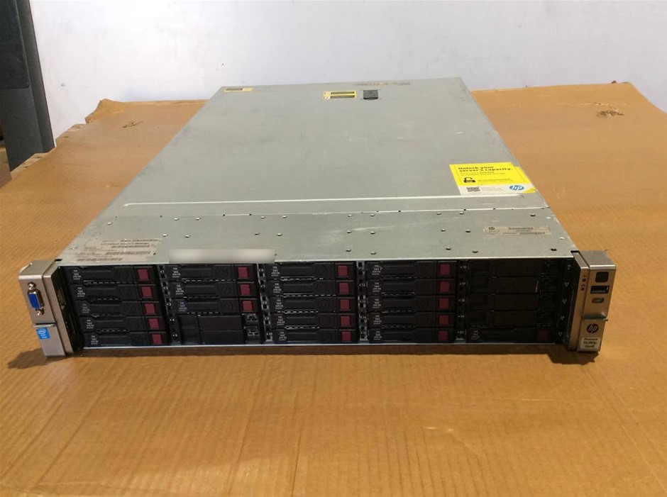 HPE ProLiant DL380p Gen8 2xE5-2670 0 256GB 18X600gb Rack Server