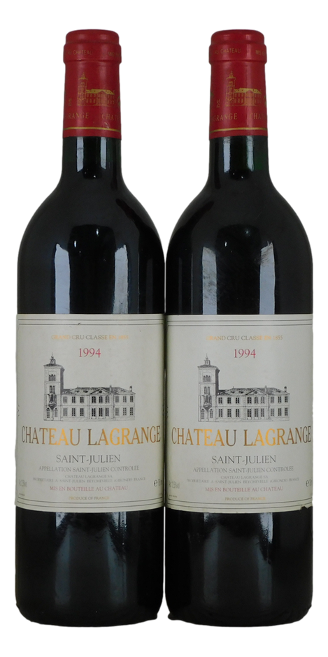 Chateau Lagrange Saint-Julien Grand Cru Classe 1994 (2 x 750mL), France.