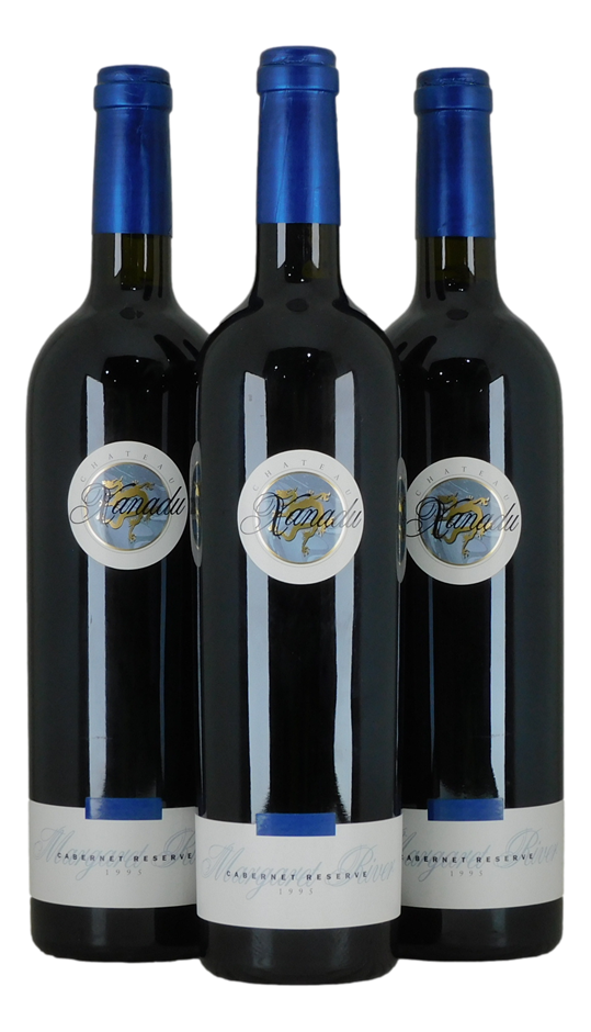 Chateau Xanadu Reserve Cabernet Sauvignon 1995 (3x 750mL), Margaret River.