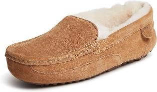 FIRESIDE BY DEARFOAMS Moccasin Slipper / US6.5 / EU37 / Chestnut, 75097. B