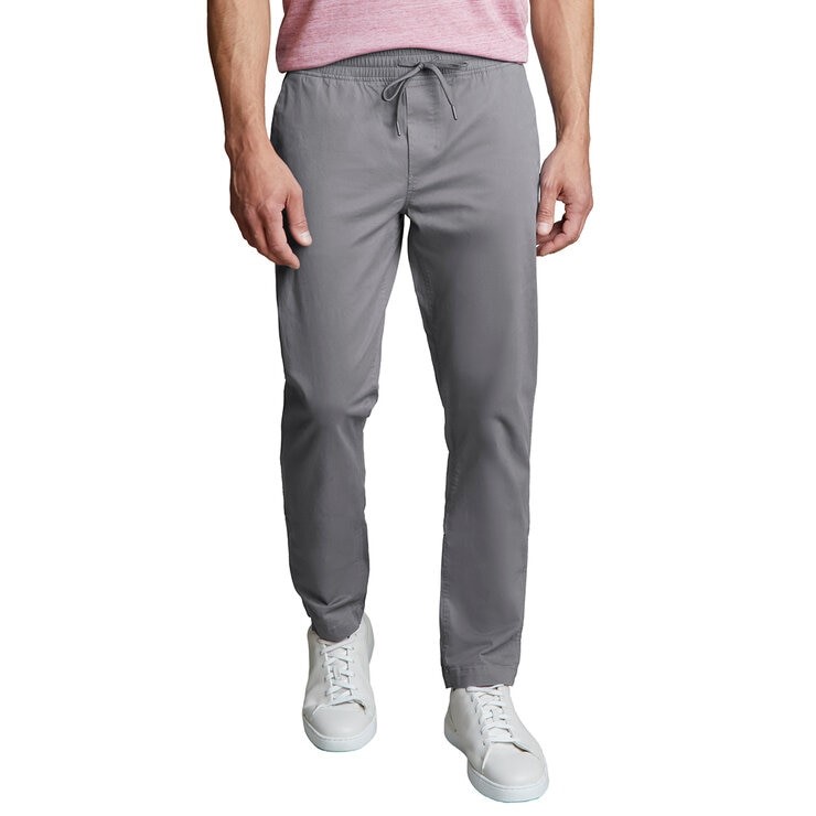 COPPER&OAK Men's Pull-On Pant, Size M, Grey. Buyers Note - Discount Freigh