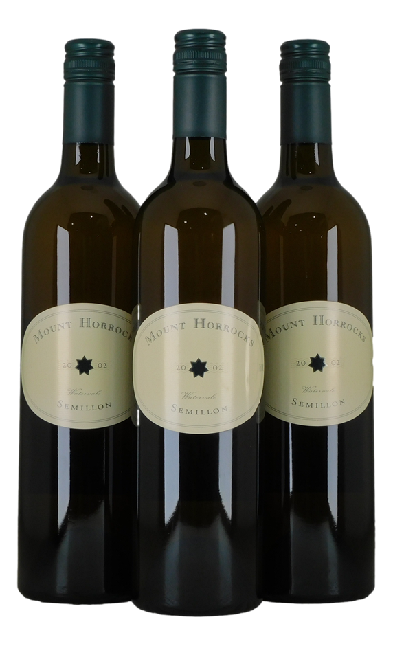 Mount Horrocks Semillon 2002 (3x 750mL), Watervale, SA.
