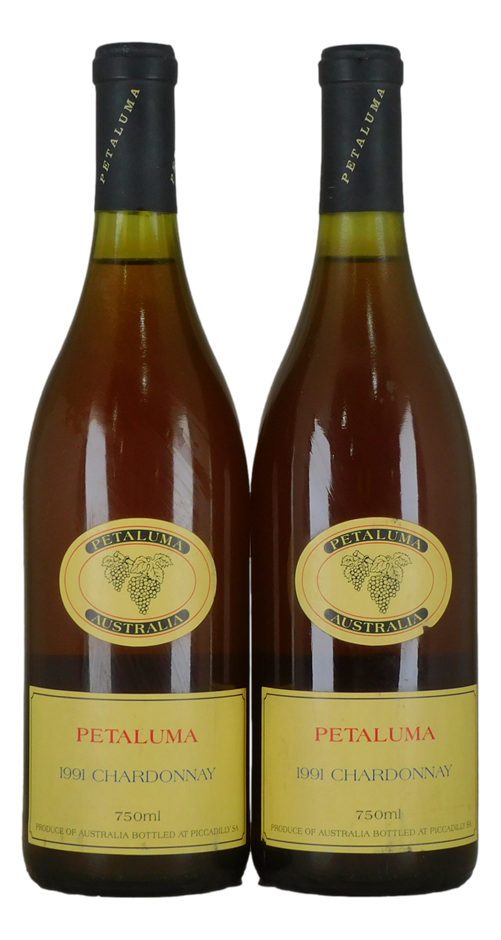 Petaluma Chardonnay 1991 (2x 750mL), SA.