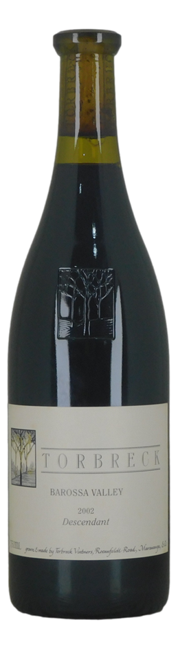 Torbreck Descendant Shiraz Viognier 2002 (1x 750mL), Barossa Valley.