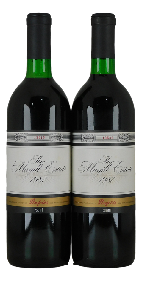 Penfolds Magill Estate Shiraz 1987 (2x 750mL), Adelaide Hills, SA.