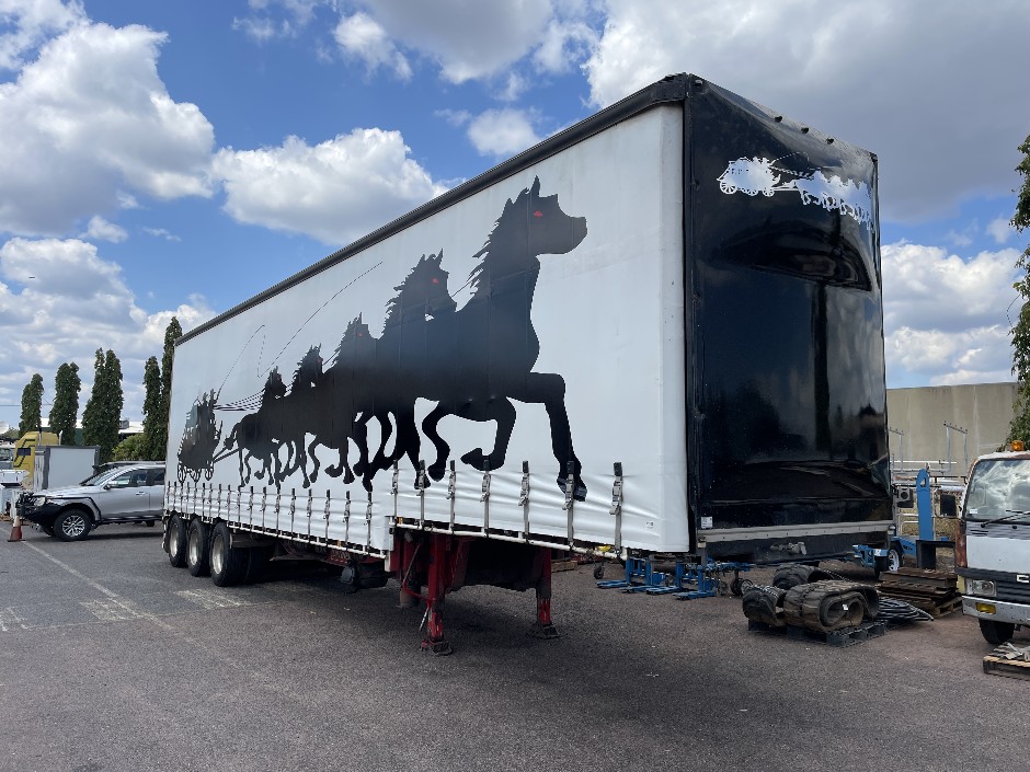 2012 Barker Heavy Duty Tri-Axle 38t Curtainsider (Road Train Rated)