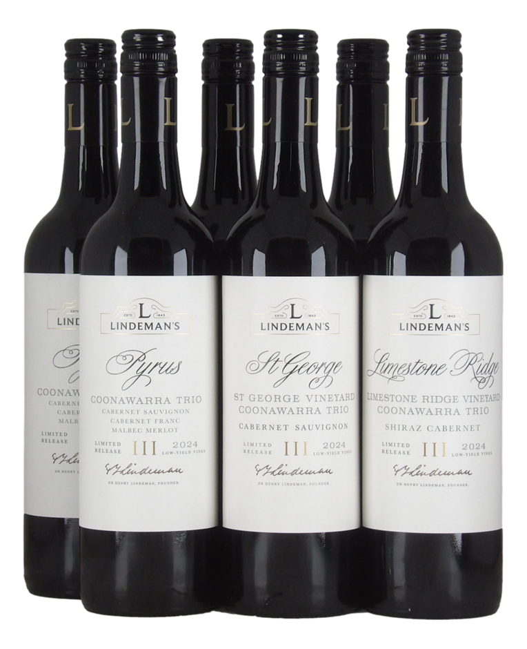Lindemans Trio 2024 Mixed Pack (6x 750mL)