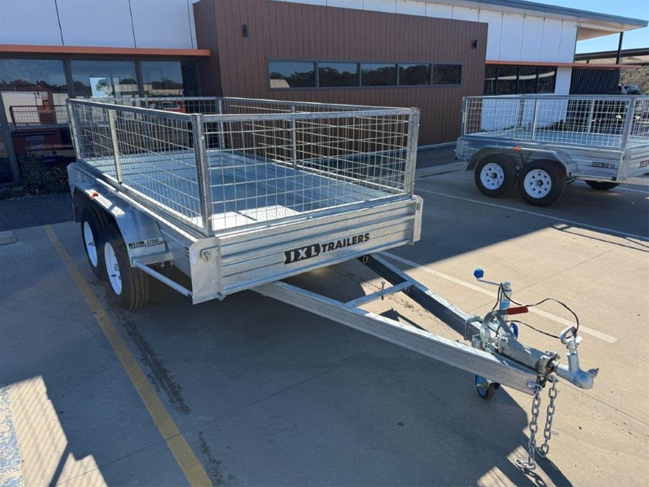10×5 Tandem Trailer with Cage(Unused)