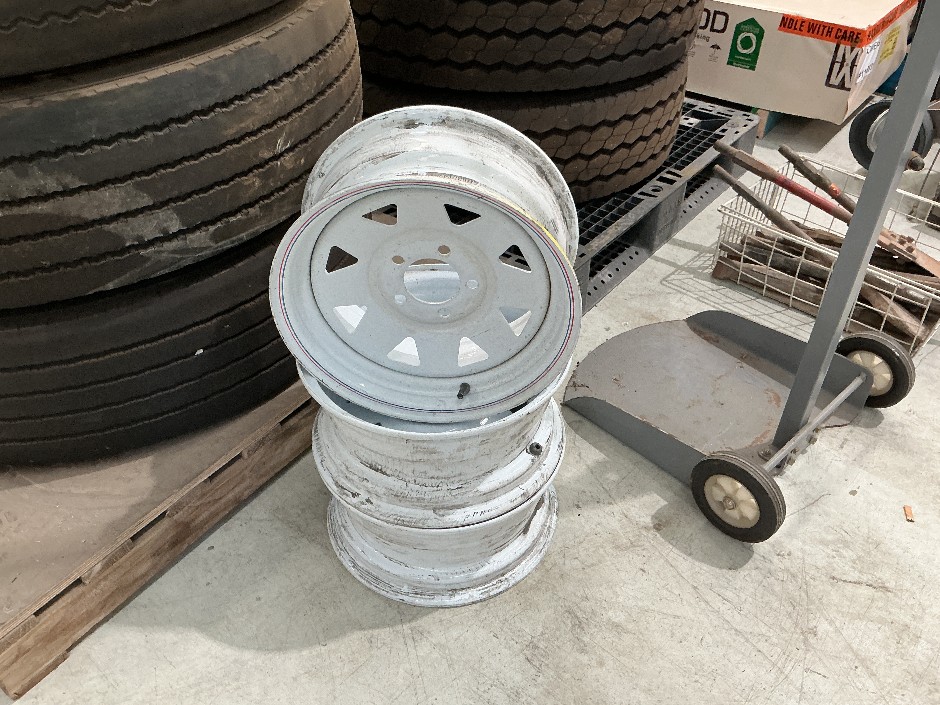 <p>3x Steel Rims</p>