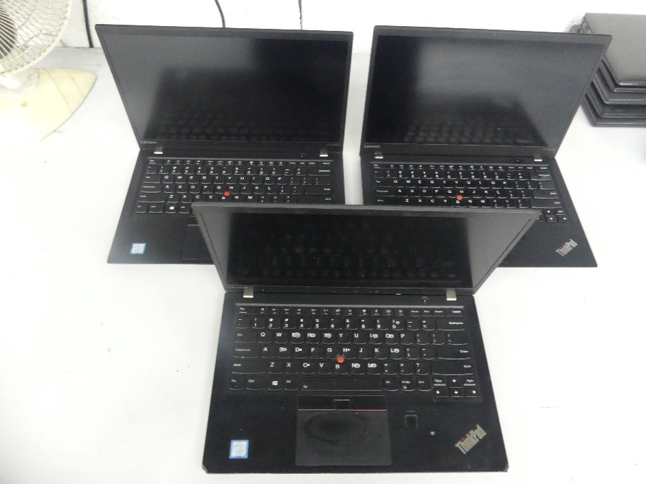 Box Of ( 6 Pack ) Lenovo Assorted Model Laptops Approx Includes