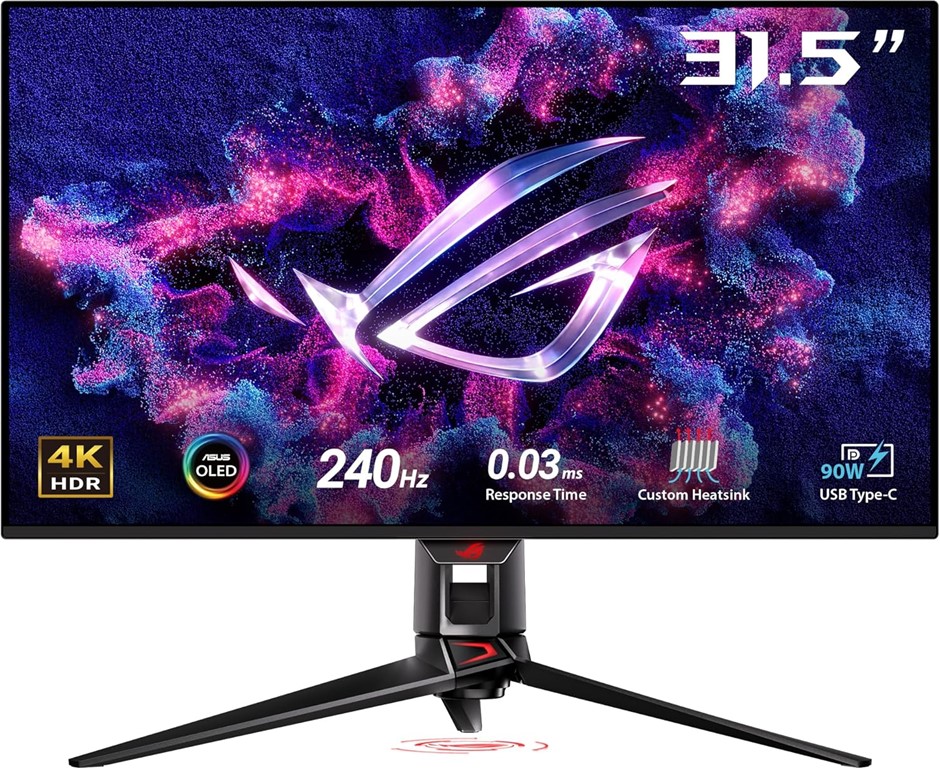 ASUS ROG Swift OLED PG32UCDM gaming monitor - 32-inch 4K QD-OLED panel, 240