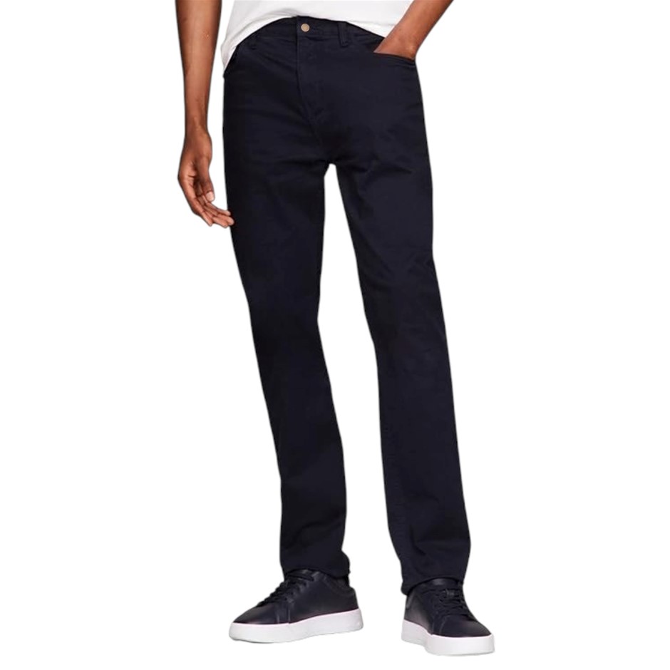 TOMMY HILFIGER 5-Pocket Straight Chino Pant, Size 32x32, Desert Sky (DW5),