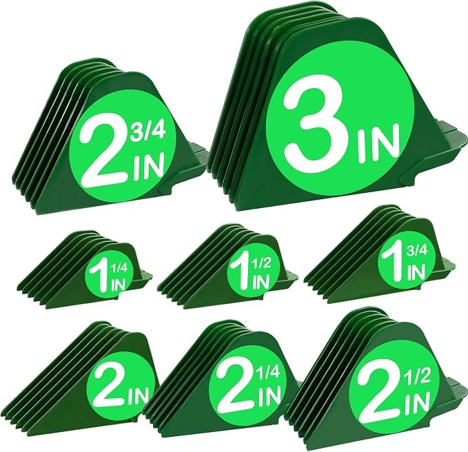 PRIMBARBER Large Clipper Guards, XL Clipper Guards with 8 Cutting Lengths