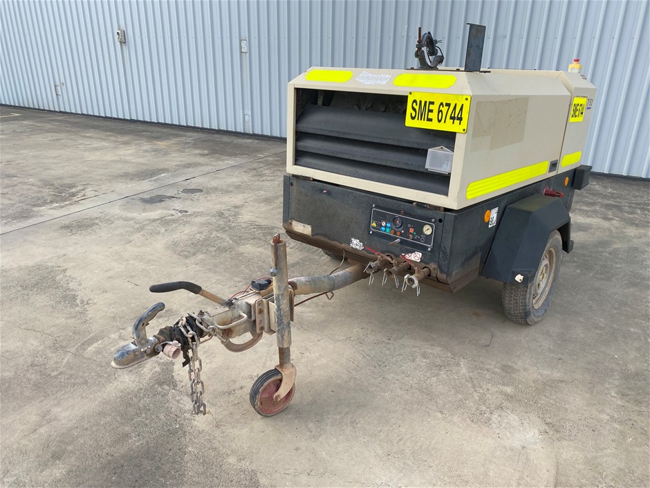 Doosan 7/51 Trailer Mounted Compressor