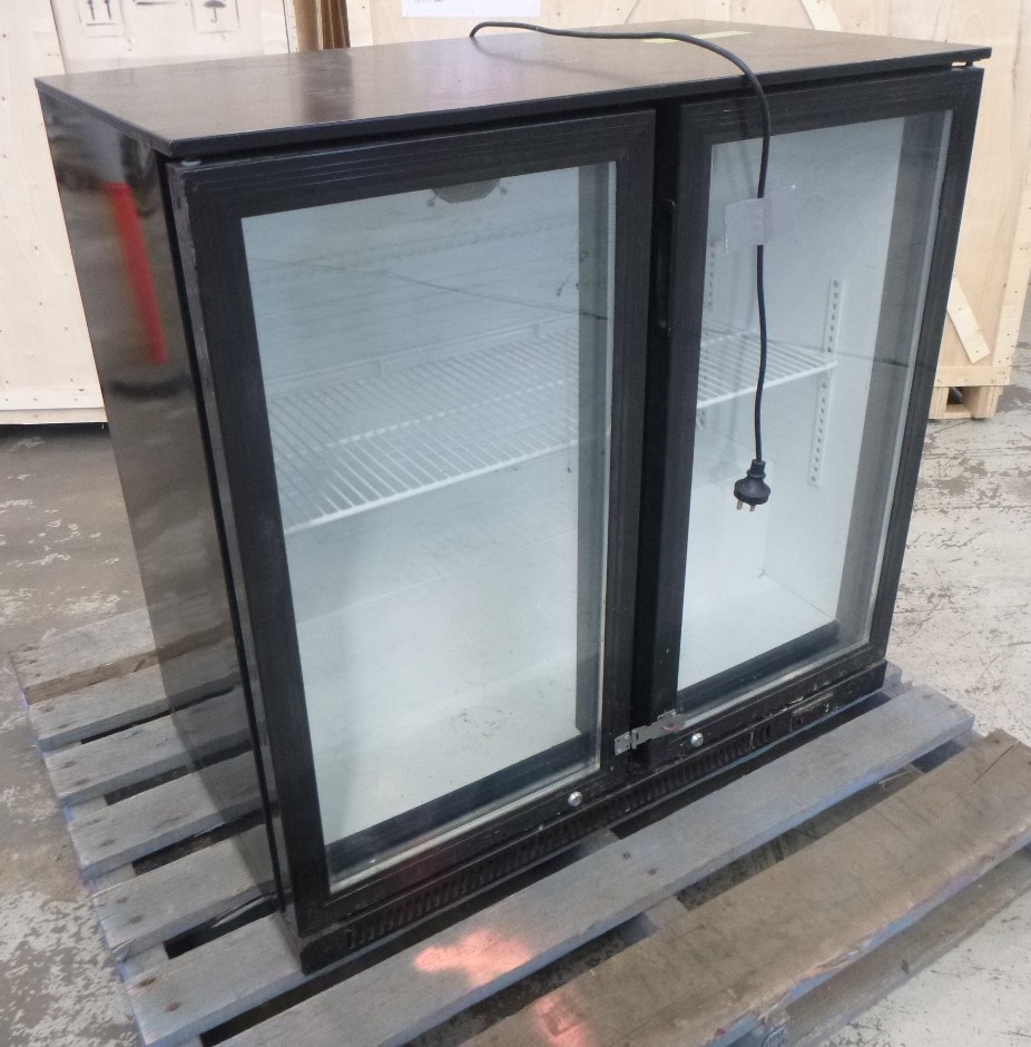 F.E.D Model- DBQ220LO 2 Glass Door Display Refrigerator