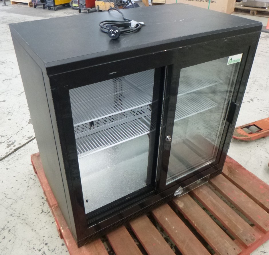 Thermaster Model- SC2485D 2 Glass Sliding Door Display Refrigerator