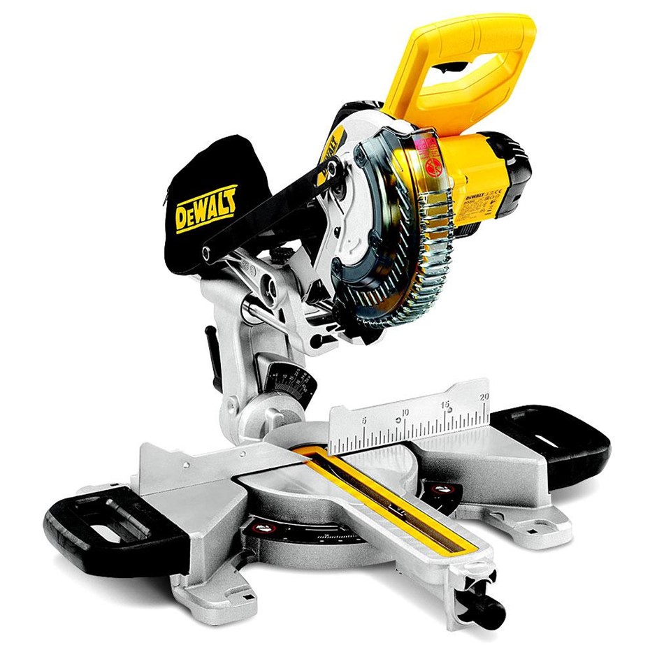 DEWALT 18V XR Li-ion Cordless 184mm (7-1/4") Mitre Saw - Skin Only.