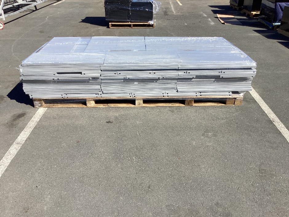 <p>Qty Steel Shelving Panels x 1 Pallet</p>