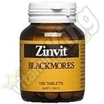 Blackmores Zinvit 220mg - 100 Tablets