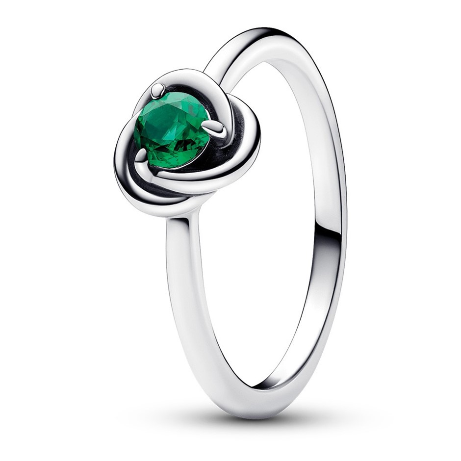 May Birthstone Ring Size 54