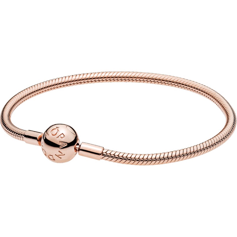 PANDORA Rose MOMENTS Smooth Clasp Bracelet