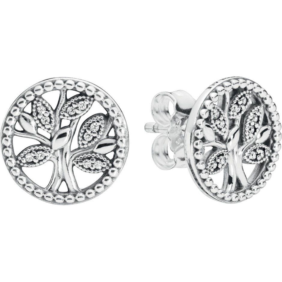 Trees of Life Silver Studs