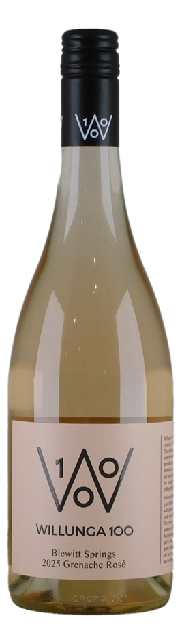Willunga 100  Grenache Rose 2025 (6x 750mL), SA.