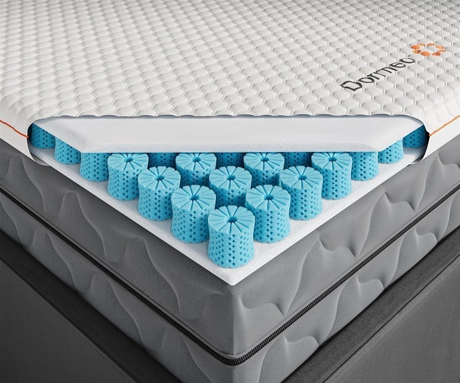 DORMEO Octasmart Plus Cooling Mattress Topper with Memory Foam, Ecocell Bas