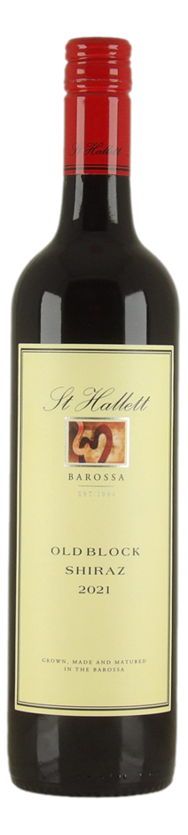 St Hallett Old Block Barossa Shiraz 2021 (6x 750mL).